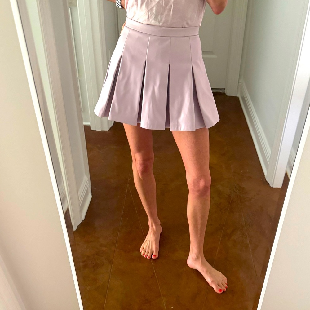 Amanda Uprichard Pleated Pleater Skirt